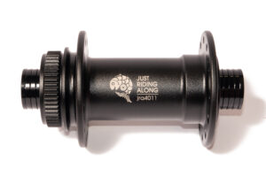 centre-lock J-bend front hubs