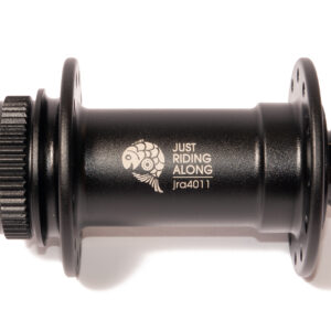 centre-lock J-bend front hubs
