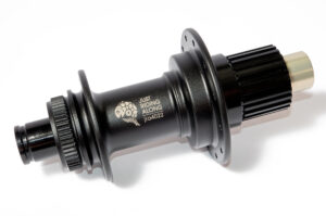centre-lock J-bend rear hubs